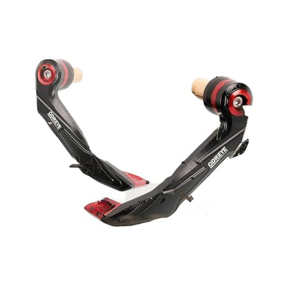 Handguard Guard Motorcycle Thick Aluminum Grips Guard Brake Clutch Levers Guard Protector for GSX-R950 GSX-R750 GSX-R1000 GSXR 750 950 1000 - color: Red