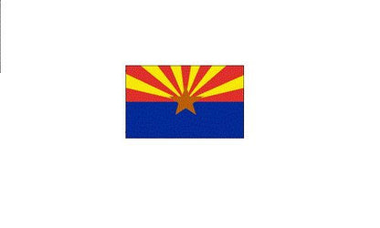 2 PK Arizona State Replacement Safety Flag ATV Bicycle Motorcycle Razor UTV