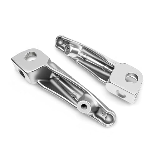 Kawasaki Foot Pegs Motorcycle Front Footpeg Footrest For Kawasaki ZX-10R EX650 650R VERSYS Z750 Z750S ZX-6R/9R/10R/12R GTR1400 ZZR1200 Z1000 - color: Silver