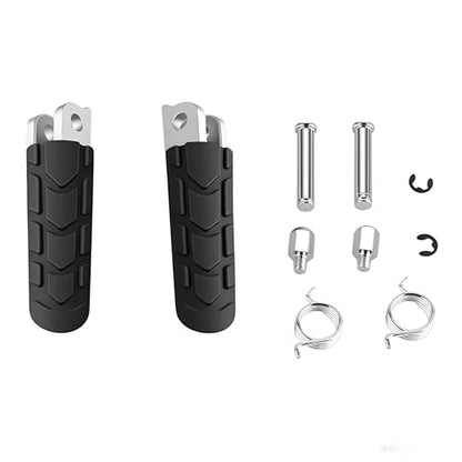 Motorcycle Front Foot Pegs for Honda Honda VFR800 03-10 CBR600 98-02 VTR250 1997 1998 1999 2000 2001 02 03 04 05 06 07 08 09 2010 - color: Black#3