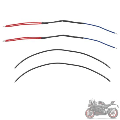 2 Pack 4709 LED Turn Signal Diode Wire Kit,Metric Motorcycle Diode Wire,Compatible with Kawasaki Vulcan 1600 Honda VT1100/XR650L/VTX1800C/CRF230M Suzuki GS500F/DR350 Yamaha Enduro