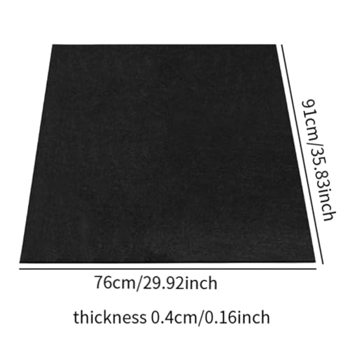 harayaa Oil Drain Splash Pad Oil Change Mat 0.16inch Thickness Heat Resistant Keep Splashproof for Automotive Repair, 76cmx91cm - size: 76cmx91cm