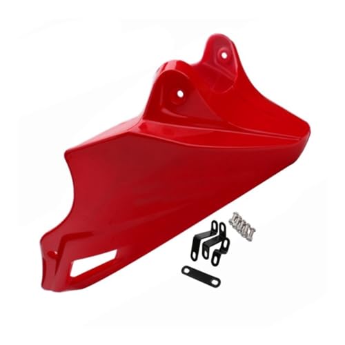 Engine Stator Protective Cover Motorcycle Engine Protector Guard Cover Under Cowl Lowered Shrouds Fairing Belly Pan for Grom MSX 125 MSX125 SF MSX125SF - color: Red