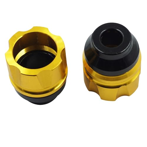 Slider Cup Crash Protector Roller Aluminium Alloy Anti Crash Protector Accessories Quick Installation Accessories - color: gold