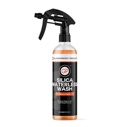 GlassParency Silica Waterless Wash | Spray and Wipe | Quick Detailer | Sealant | Eco-Friendly