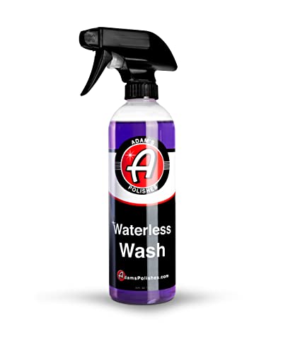 Adam's Polishes Waterless Wash (16oz) - Car Cleaning Car Wash Spray for Car Detailing | Safe Ultra Slick Lubricating Formula, Boat, Motorcycle, RV | No Garden Hose, Wash Soap or Foam Cannon Needed - size: 16 fl. oz