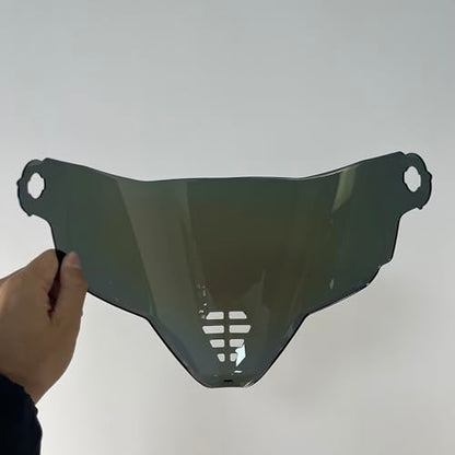 YMTSGEA Airflite Helmet Visor Replacement for IC-06.Motorcycle Helmet Shield Windshield Sunshield PC Lens UV Protection Compatible with Airflite IC-06 (Rainbow) - color: Rainbow