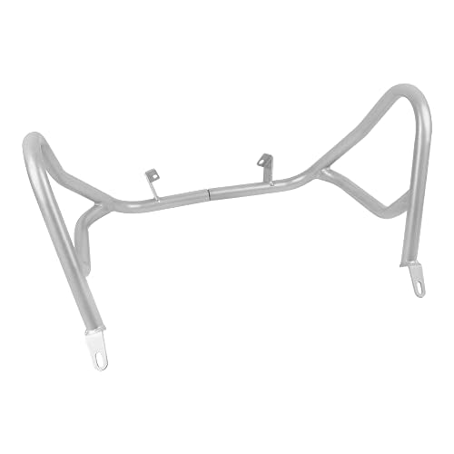 CHIFUN Engine Guard Upper Lower Highway Crash Bars Compatible with BMW G310GS G 310GS 2022 2023 Silver Steel Motorcycle Frame Protection Bars - color: Silver