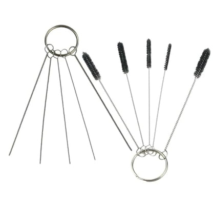 Carburetor Carbon Dirt Jet Remover Cleaning Needles Brushes Wires Set For Auto Motorcycle ATV Chainsaw