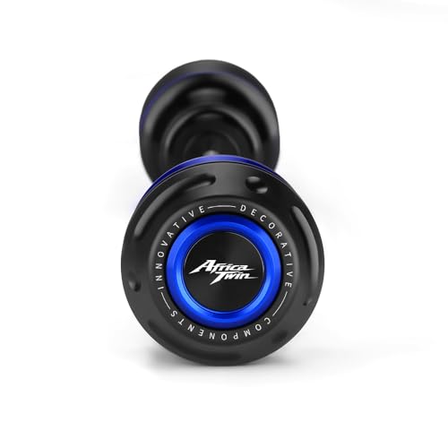 Motorcycle Front Wheel Axle Fork Slider Crash Protector Compatible With H.onda CRF1100L Africa Twin Adventure Sports/DCT 2020-2024 2025 | CRF 1100 L 1100L CRF1100 L Accessories (Blue) - color: blue, size: Front