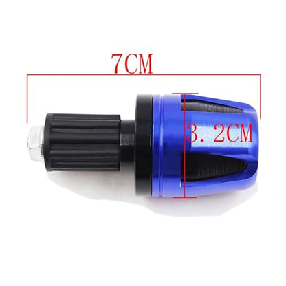 Motorcycle Handlebar Protector Frame Slider Handlebars Grips Bar Ends Universal 7/8" Vibration Heavy Weights Plug Handle Sliders For Dirt Bike(Black) - color: Black