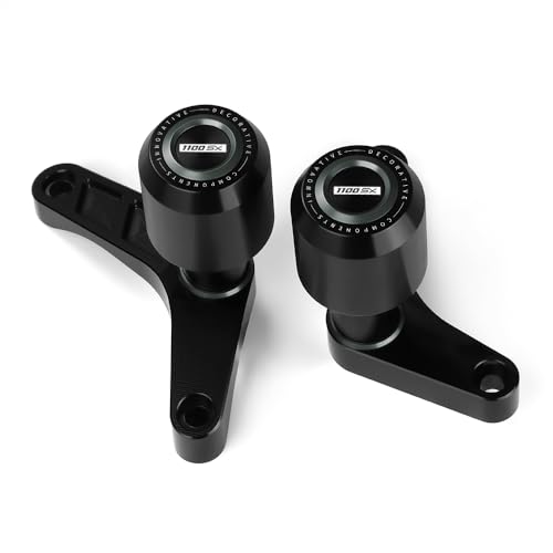 Motorcycle Frame Sliders Falling Protection CNC Compatible with Ninja 1100SX ABS/ABS SE 2025 Crash Protector Pad Engine Fairing Guards Ninja1100SX Ninja 1100SX Accessories (Gray) - color: gray