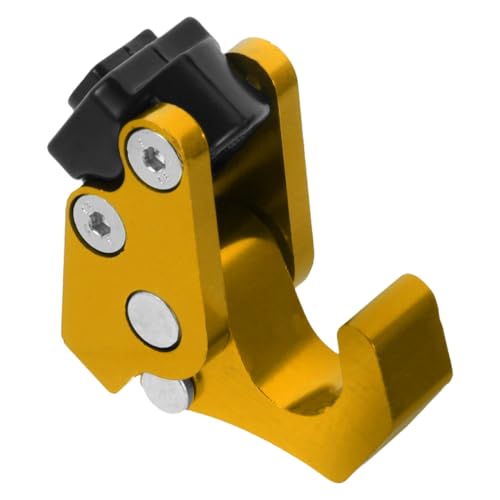 Hemobllo Motorcycle Hook Motorcycle Stand Motorcycle Hook Scooter Hanger Hook Hooks Motorcycle Handlebar Hook - color: Golden