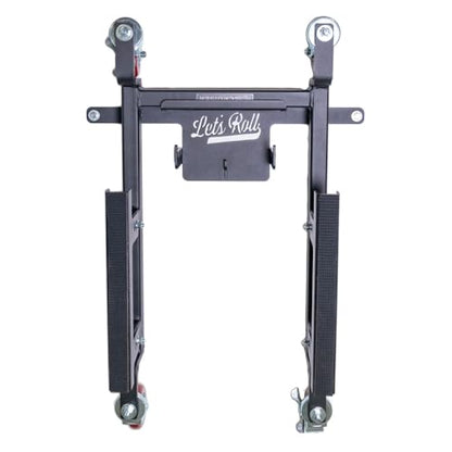 Let's Roll Motorcycle Lift Jack and Dolly Wall Rack - for Wall Studs with 16" and 24" Centers, Organize Your Lets Roll Motorcycle Dolly, Pro & Standard Scissor Lift Jacks and IMAP - Made in The USA