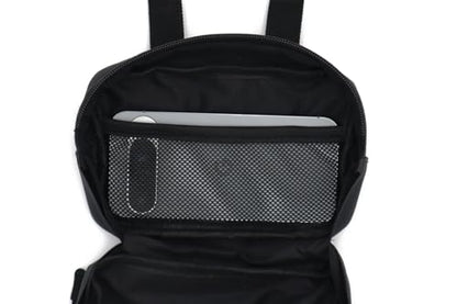 Havoc Racing Bar Bag - Universal Handlebar Bag for Motorcycles, Dirt Bikes, ATVs, UTVs - Fits Goggles, Phone, Tools -8"x5"x2" - color: USA (Black)