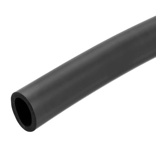 uxcell Foam Tubing for Handle Grip Support, 36mm ID 46mm OD 1m Length Black - color: Black, size: 36mm x 46mm x 1 m