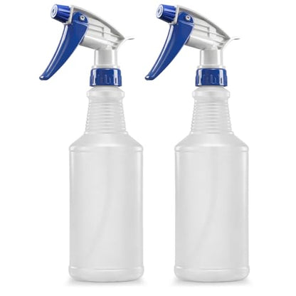 Bar5F Set of 2 Premium Empty 16 oz Spray Bottles, NBR Gasket - Superior Hydrocarbon Resistance - Ideal for Auto Detailing & Industrial Cleaning - size: Pack of 2