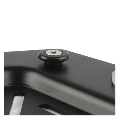 Motorcycle Box 1Pc 45L 55L 65L Motorcycle Top Rear Luggage Box Bracket Plate Trunk Boot Quick Release Base Plate Shelf Holder Aluminum Fashionable (Color : Small Bracket) - color: Small Bracket