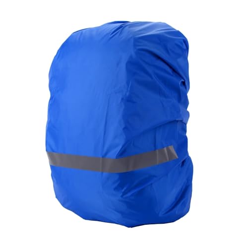 Backpack Rain Cover Waterproof Backpack Cover Solid Color Reflective Night Cycling Rain Suitable for 18L-25L Small - color: Blue08 S(18L-25L)