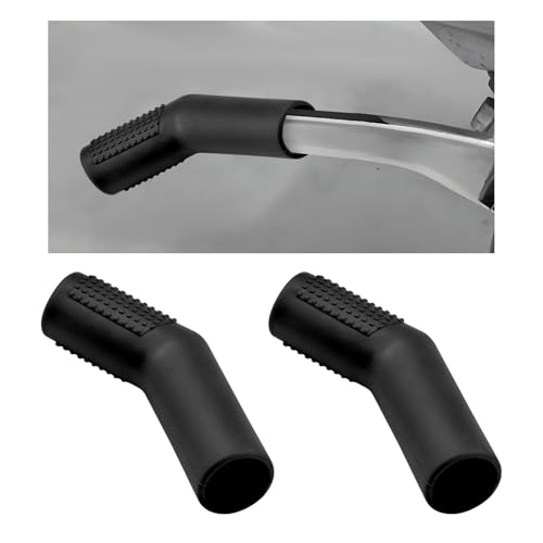 DXNQ 2PCS Motorcycle Rubber Gear Shift Lever Shoe Protector, Universal Anti Slip Motorcycle Gear Shift Lever Cover, Heat-Resistant Bicycle shifters Cover Protector Pedal for Street Dirt ATVs (Black) - color: Black