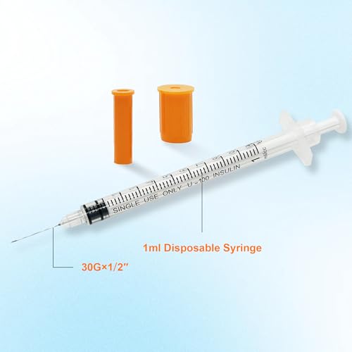 1mL - 30G - 12mm Precision Liquid Dispensing Tip, Stable Handling | Individually wrapped dispensing tools designed for precise liquid measurement and controlled sample handling. - size: 1mL-30G-12mm