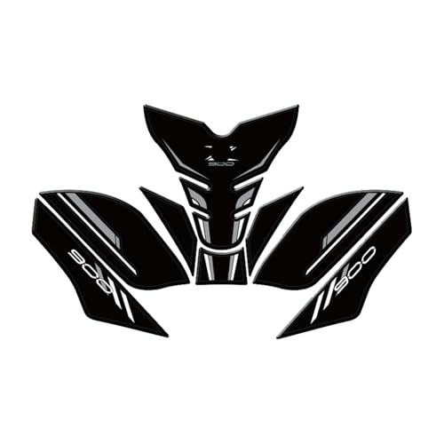Motorcycle Tank Protector Motorcycle Tank Grips for KA&WASAKI Z900 2025 Z900SE Fuel Tank Pad Tank Grips Rubber Knee Grip Decals - color: Black