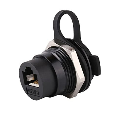 Toronce D R Series Panel-Mount Connector (R-CAT6-2PCS-B) - size: R-CAT6-2PCS-B