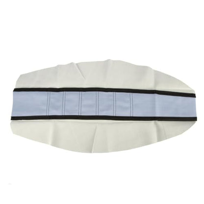 PSLER Dirt Bike Seat Cover, Universal Motorcycle Seat Cushion Covers Rubber Soft Seat Cover for Most Dirt Bike Pit Bike Motorcycle (Blue) - color: Blue