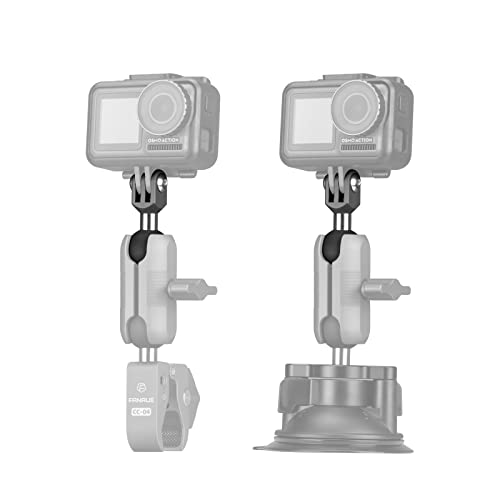 FANAUE GB-01 Action Camera Universal Ball Adapter Interface 1" Ball Assembly,Compatible with GOPRO Hero 9/10/11 and Other Brands of Action Cameras - size: GB-01
