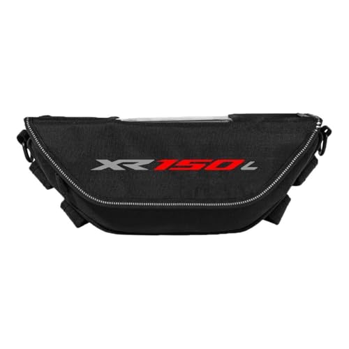 For XR150L Xr150l Motorcycle Handlebar Bag Waterproof And Dustproof Convenient Travel Handlebar Bag(Design F) - color: Design F