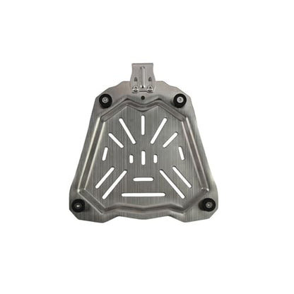 Motorcycle Rear Luggage Rack Motorcycle Rear Luggage Box Bracket Plate Trunk Boot Quick Release Base Shelf Holder Toolbox Carrier - color: 36L Stainless Steel