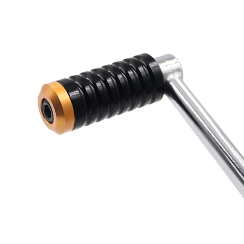 Shifter Pegs For Harley Touring、Softail、Sportster Black & Gold - color: Black & Gold