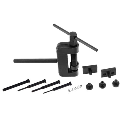 Windance 13Pcs Chain Breaker Tools Chrome Vanadium Steel Chain Removal Cutter Riveter Kit, #35 420 428 520 525 528 530 630 Repair Tool for Motorcycle ATV Dirt Bike Scooter Bicycle Tractor
