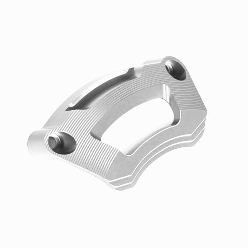 Monkey 125 Engine Stator Crash Guard Compatible with Monkey125 Dax125 Grom125,Cross Cub 110,Ducks125,CT125 Trail 125,Super Cub C125,Super Cab 110 2022-2024 CNC 3D Motorcycle Engine Protector(Silver) - color: Silver