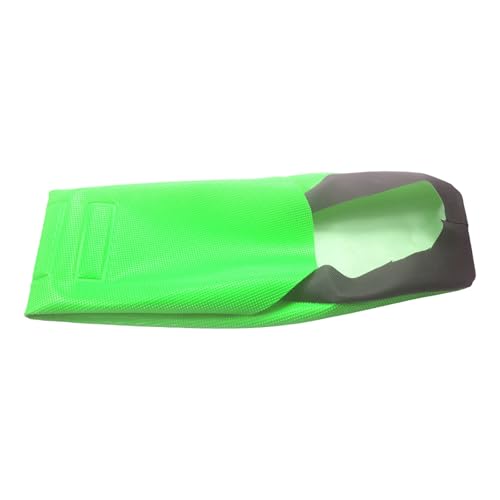 Motorcycle Seat Cover Rubber Striped Grip Gripper Soft Universal for CRF WR WRF RMZ YZF SXF EXC EXC XC SXCR KLX Dirt Pit Bike Pro Motocross Off Road (Green) - color: Green