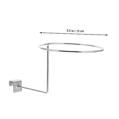 iplusmile 2pcs Hat Rack Closet Hooks for Wall Jacket Hooks Helmet Storage Holder Hats Holder Rack Helmet Hanger Multipurpose Hanger Storage Rack White Wall-Mounted Motorcycle Steel