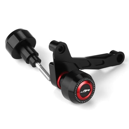Motorcycle Frame Sliders Falling Protection CNC Compatible with S1000RR 2025 2024 2023 Crash Protector Pad Engine Fairing Guards S 1000 RR S1KRR S1000 RR S 1000RR S1000RR Accessories (Red) - color: red