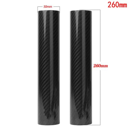 Fit for Most Motorcycle 160-260MM Carbon Fiber Adjustable Front Fork Shock Guard Protector for KTM HO&NDA YAM&AHA SUZ&UKI (Length:260MM) - size: Length:260MM