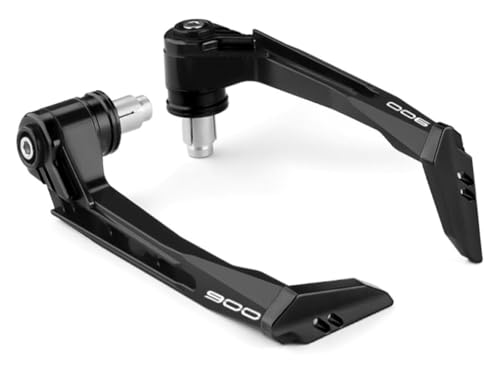 For Kawasaki Z900 ZR900 Motorcycle Brake Clutch Lever Guards Bar End Handguard 2017-2025 Model Handlebar Protector Accessories(Black) - color: Black