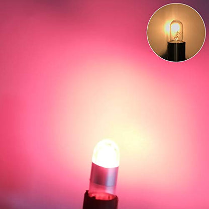 194 LED Car Bulb Red 3030 Chipset 2SMD T10 194 168 W5W LED Wedge Light Bulb 1.5W 12V License Plate Light Courtesy Step LightTrunk Lamp Clearance Lights (12pcs/pack)… - color: Red