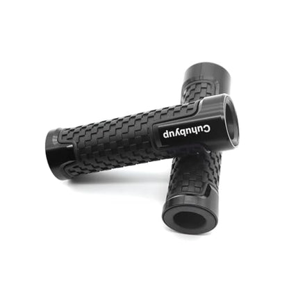 Motorcycle Handlebar Grips,CNC Aluminum Rubber Hand Grips