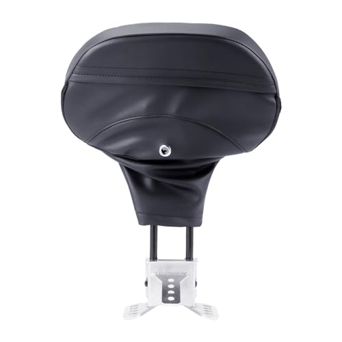 Adjustable Rider Backrest, Detachable Plug-in Driver Backrest Pad with Mounting Kit For Harley Touring CVO Electra Glide Road Glide Road King Street Glide 2009-2025
