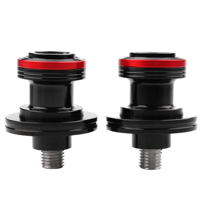 Compatible with 450MT 450NK 450SR 800MT 675SR-R 675SR 700CLX 650GT 800MT-X 650NK Motorcycle M10 Swingarm Spools Rear Stand Screws Sliders (Red) - color: Red