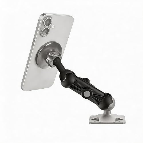 3-Pack Ball Adapter Set for RAM Mounts B Size: 1inch to 25/20/17mm, Compatible with Garmin GPS, Phone Mounts, Car/Motorcycle/Camera (3.73” Ball Mount Arm) - style: 3.73” Ball Mount Arm+1inch-1inch/20/17mm Adapter