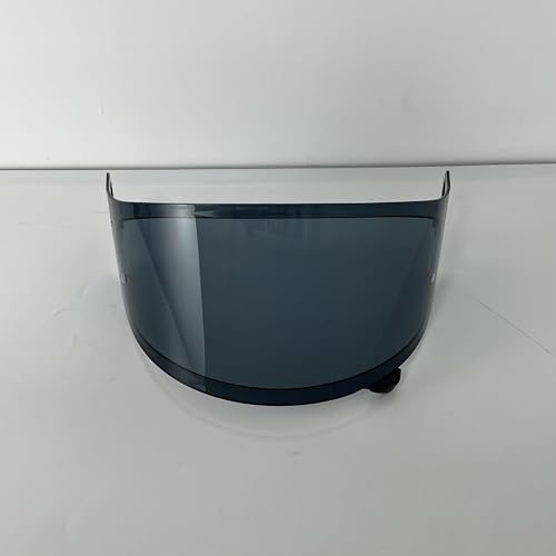 CPB-1V Helmet Shield for GLAMSTER,Replacement Motorcycle Helmet Visor Compatible with GLAMSTER (Light Black) - color: Light Black