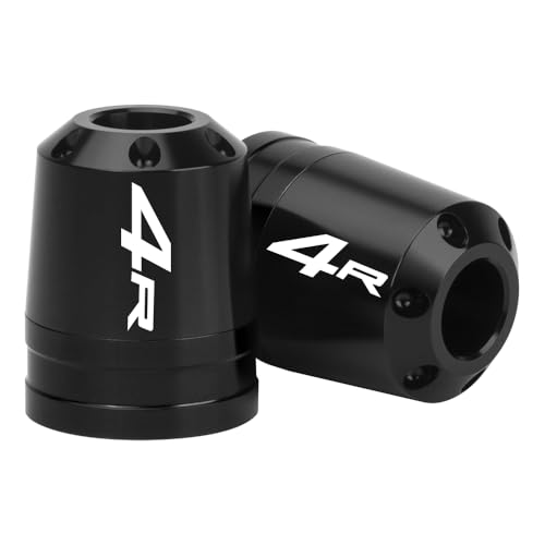 Motorcycle Bar End Sliders For Ninja ZX-4RR 2023-2024 Ninja ZX-4R 2024-2025 Bar End Weights Bar End Protectors Handlebar Sliders ninja zx-4rr zx-4r Accessories (Black) - color: Black