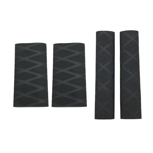 Motorcycle Heat Shrinkable Non-Slip Handle Rubber Sleeve Handlebar Covers for BM&W R1250GS R1200GS LC ADV F750GS F850GS F900R Handlebars Grips - color: Full set-Black