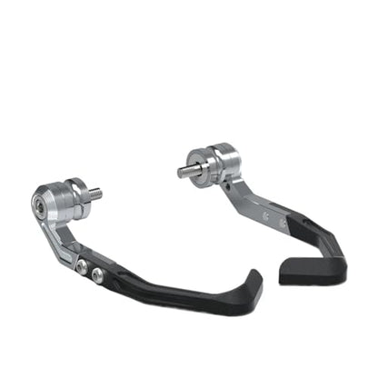 CNC Motorcycle Levers Guard Brake Clutch Handlebar Protector for KAW&ASAKI Ninja250 Ninja300 ZX-25R 2008-2023 Hand Guards - color: Gray
