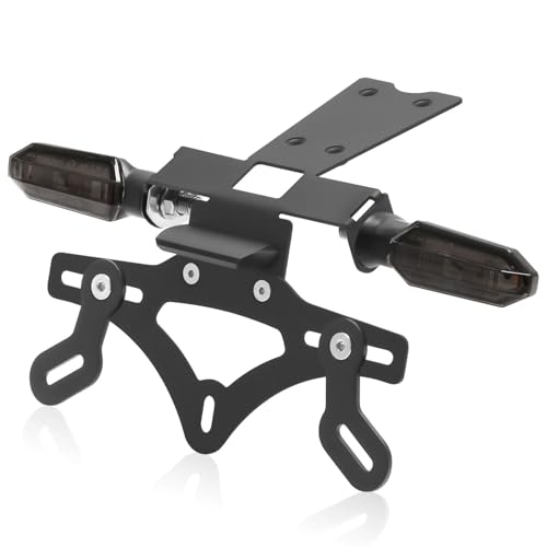CB750 Fender Eliminator Kit Compatible with 2023-2025 CB750 & CB 750 Hornet Tail Tidy License Plate Holder with Turn Signals Rear & LED License Plate Light (Smoke Turn Signals Light)