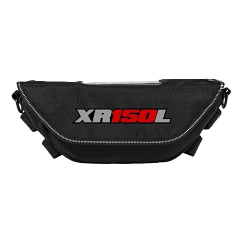 For XR150L Xr150l Motorcycle Handlebar Bag Waterproof And Dustproof Convenient Travel Handlebar Bag(Design O) - color: Design O